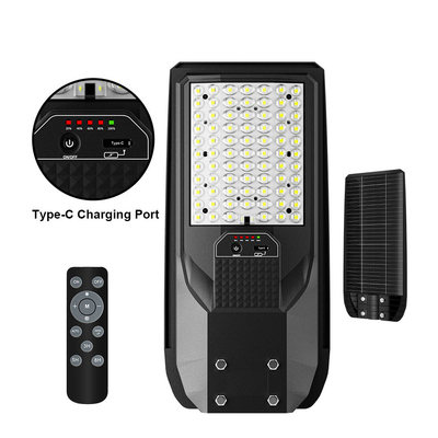 TR-CS 고휘도 일체형 태양광 LED 가로등 (Type C 충전기 및 IP65 방수)
